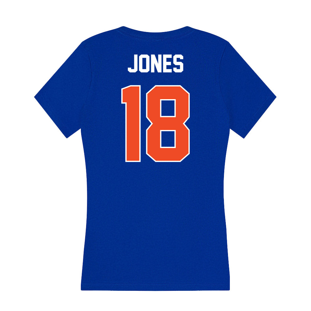 Boise State - NCAA Football : Cooper Jones - Women's V-Neck T-Shirt-1