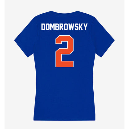Boise State - NCAA Football : Gavin Dombrowsky - Women's V-Neck T-Shirt-1