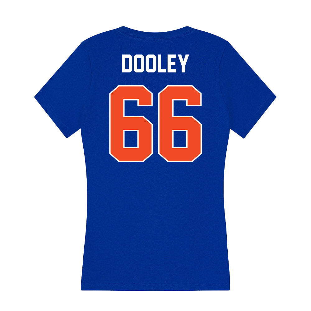 Boise State - NCAA Football : Benjamin Dooley - Women's V-Neck T-Shirt-1