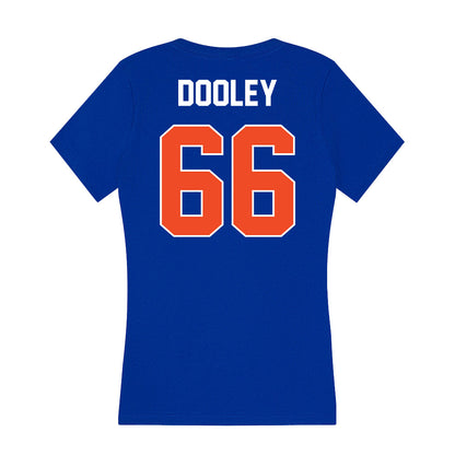 Boise State - NCAA Football : Benjamin Dooley - Women's V-Neck T-Shirt-1