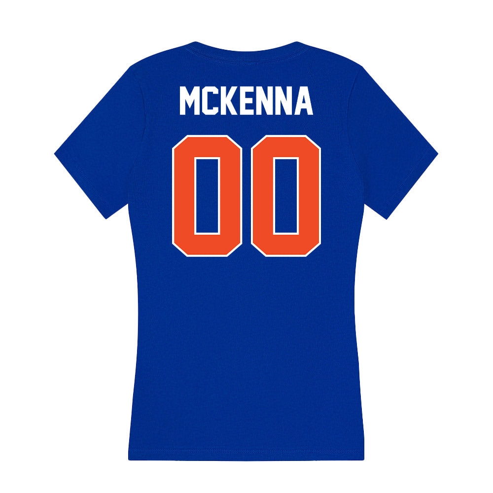 Boise State - NCAA Football : Trevor Mckenna - Women's V-Neck T-Shirt-1