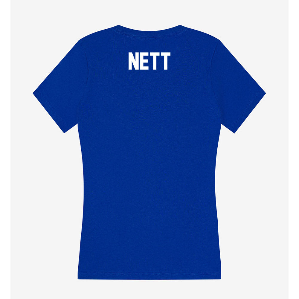 Boise State - NCAA Women's Track & Field : Tanner Nett - Women's V-Neck T-Shirt-1