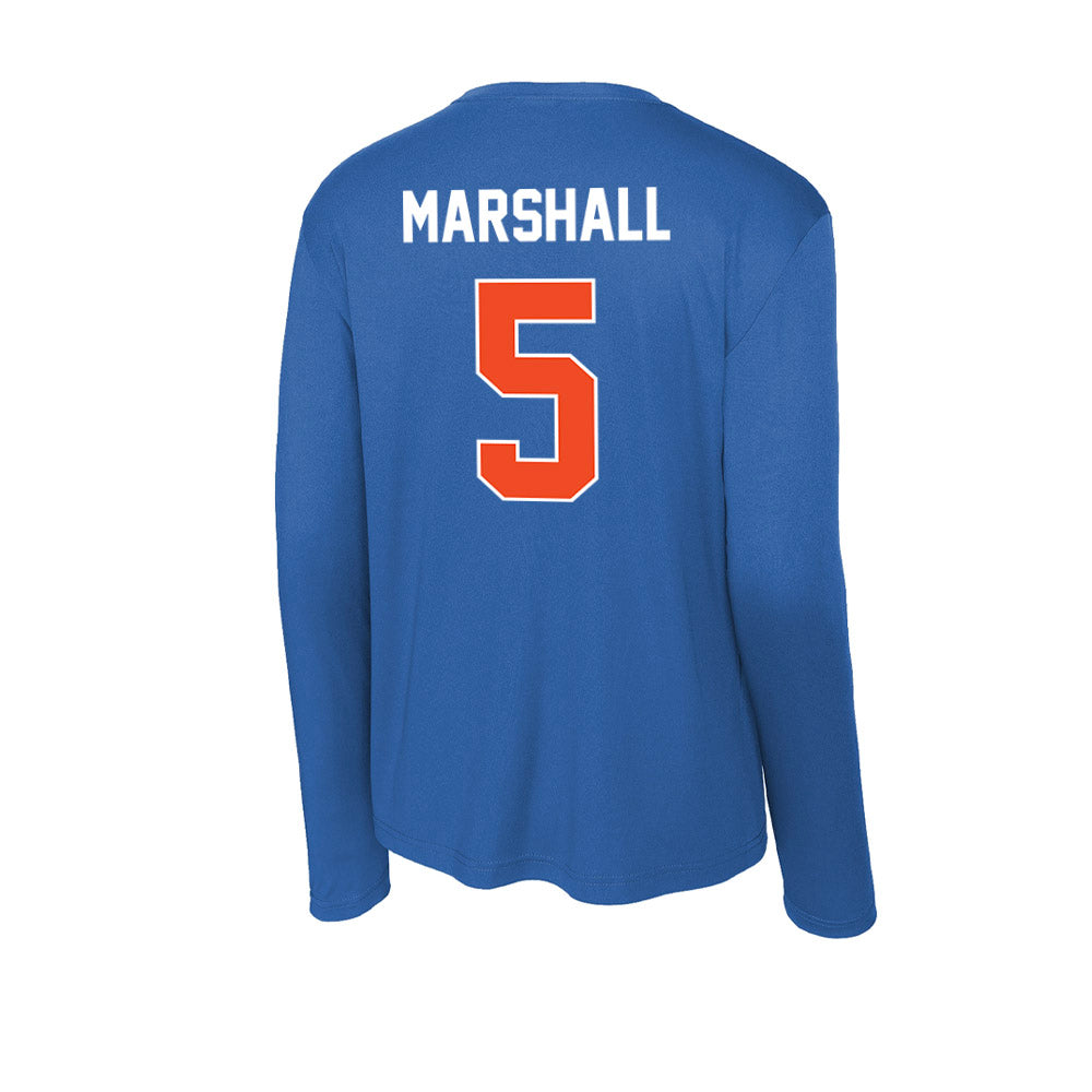 Boise State - NCAA Football : Chris Marshall - Activewear Long Sleeve T-Shirt-1