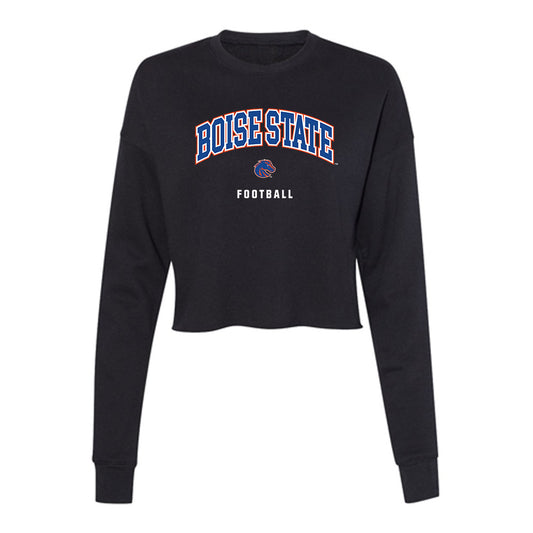 Boise State - NCAA Football : Matt Lauter - Women's Cropped Crew Fleece-0