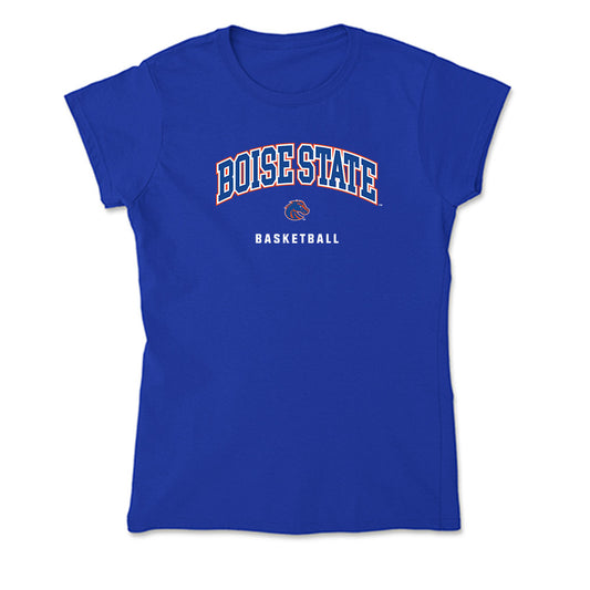 Boise State - NCAA Men's Basketball : Noah Bendinger - Soft Style Women’s T-Shirt-0