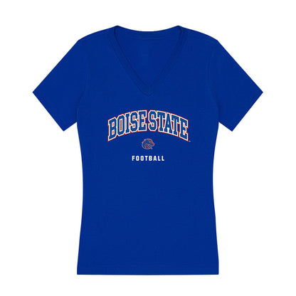 Boise State - NCAA Football : A'Marion MCcoy - Women's V-Neck T-Shirt-0