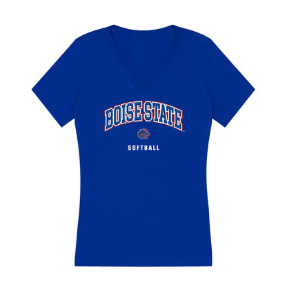 Boise State - NCAA Softball : Tamryn Shorter - Women's V-Neck T-Shirt-0