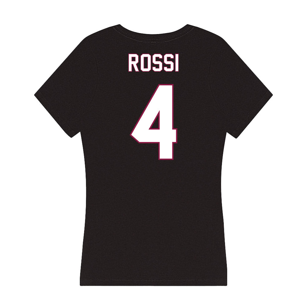 NMSU - NCAA Women's Volleyball : Claudia Rossi - Women's V-Neck T-Shirt-1