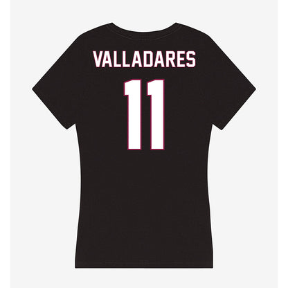 NMSU - NCAA Softball : Jade Valladares - Women's V-Neck T-Shirt-1