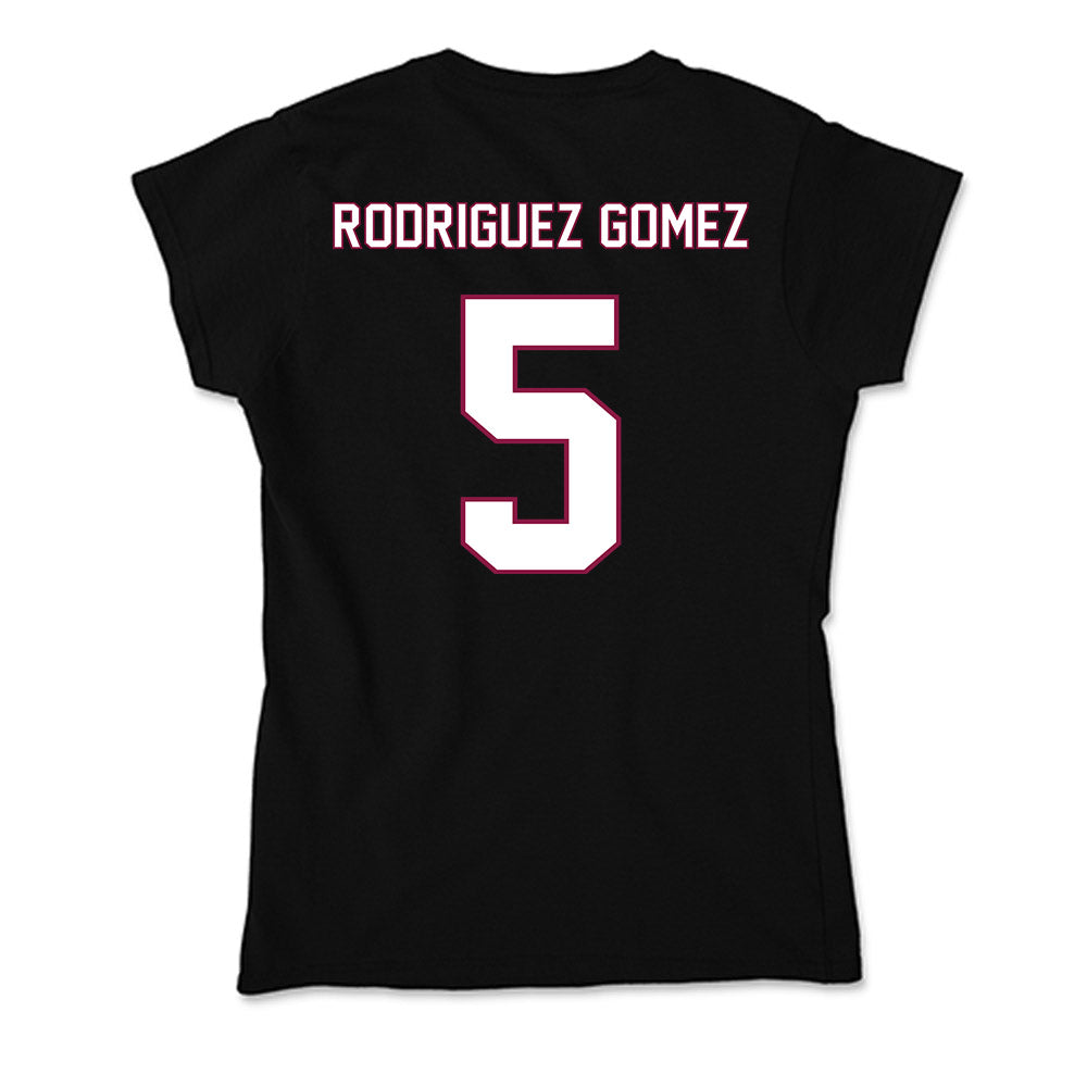 NMSU - NCAA Women's Soccer : Carolina Rodriguez Gomez - Soft Style Women’s T-Shirt-1