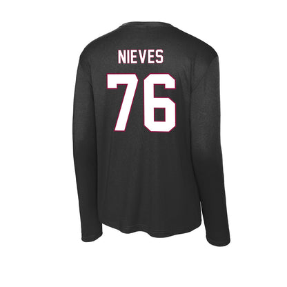 NMSU - NCAA Football : Armando Nieves - Activewear Long Sleeve T-Shirt-1