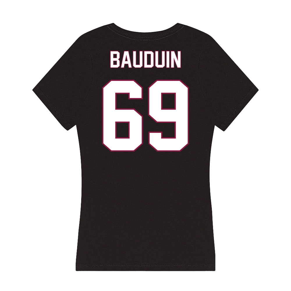 NMSU - NCAA Men's Golf : Alexandre Bauduin - Women's V-Neck T-Shirt-1