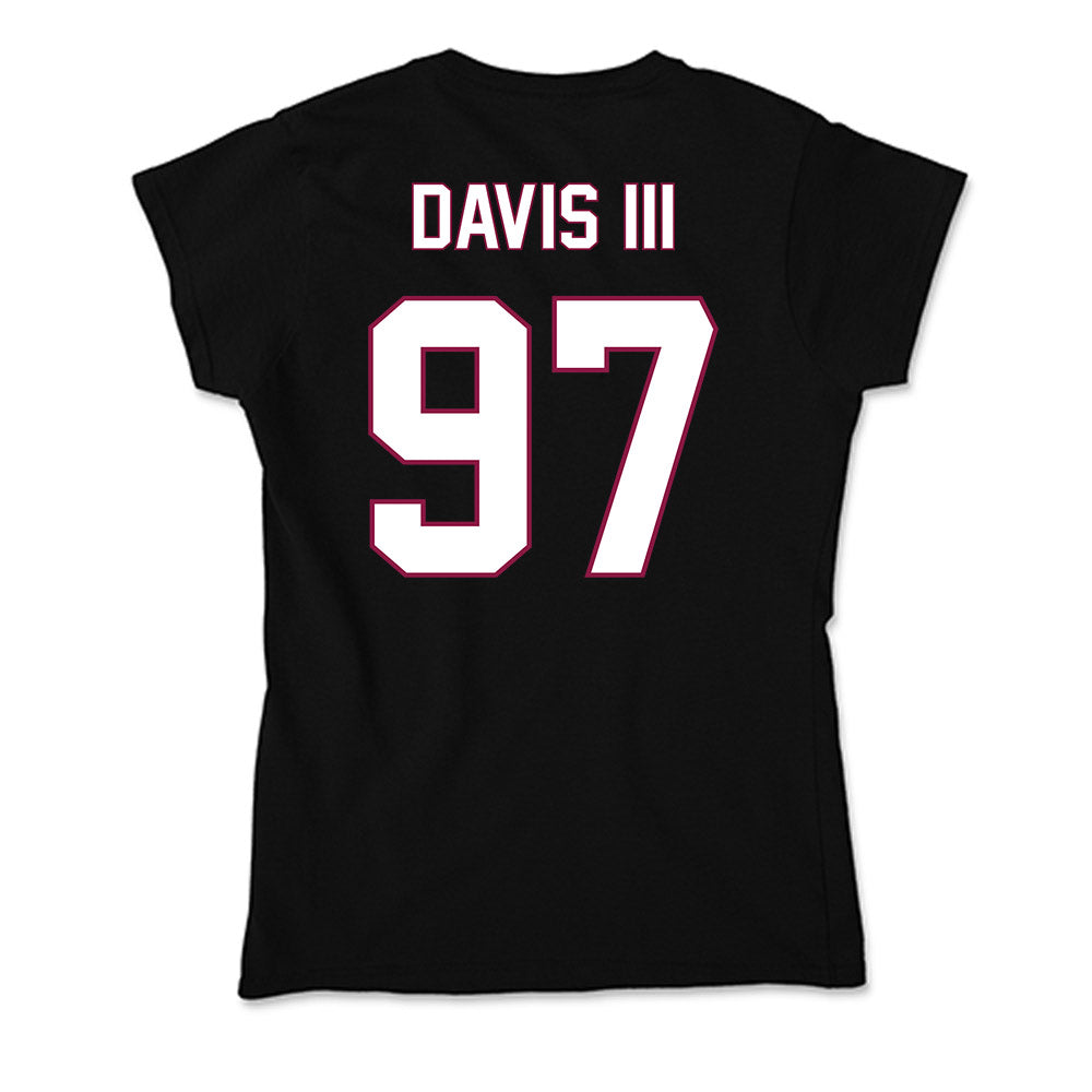 NMSU - NCAA Football : Henry Davis III - Soft Style Women’s T-Shirt-1