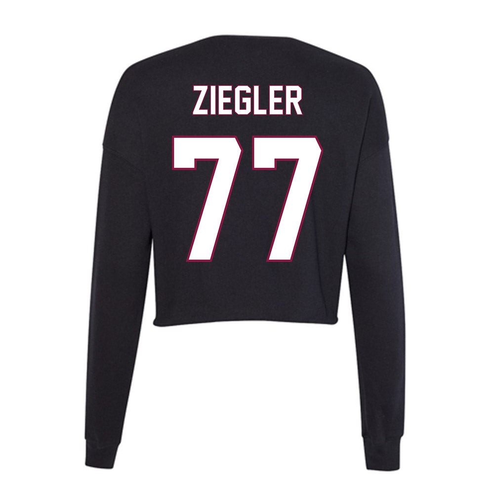 NMSU - NCAA Women's Volleyball : Zoe Ziegler - Women's Cropped Crew Fleece-1