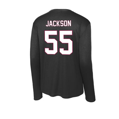 NMSU - NCAA Football : Shamarr Jackson - Activewear Long Sleeve T-Shirt-1