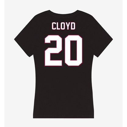 NMSU - NCAA Football : Dj Cloyd - Women's V-Neck T-Shirt-1