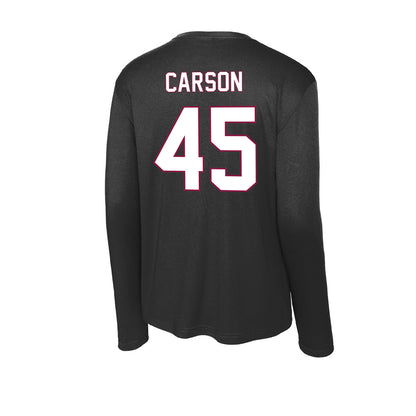 NMSU - NCAA Baseball : Cody Carson - Activewear Long Sleeve T-Shirt-1