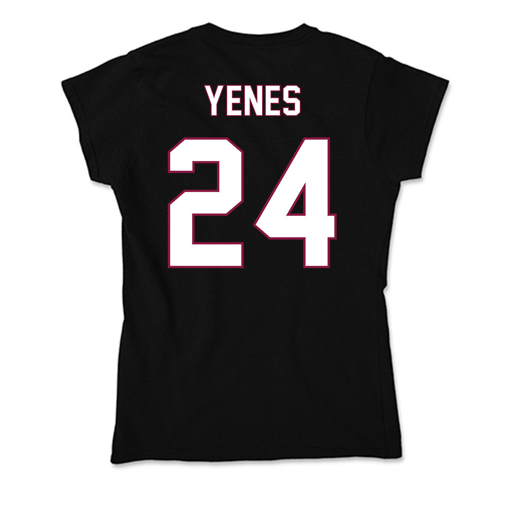 NMSU - NCAA Women's Basketball : Lucia Yenes - Soft Style Women’s T-Shirt-1