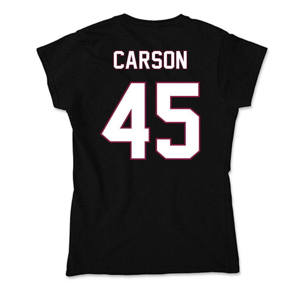 NMSU - NCAA Baseball : Cody Carson - Soft Style Women’s T-Shirt-1