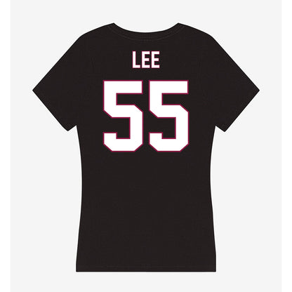 NMSU - NCAA Football : Makyi Lee - Women's V-Neck T-Shirt-1