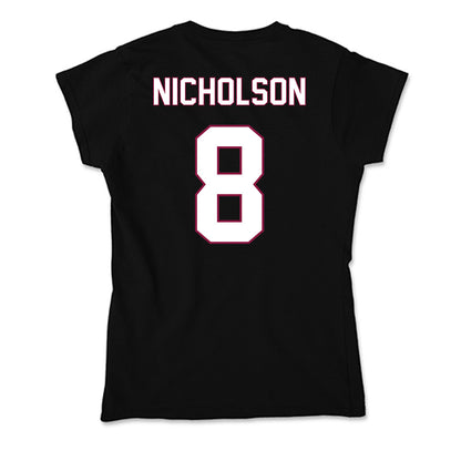 NMSU - NCAA Softball : Taylor Nicholson - Soft Style Women’s T-Shirt-1