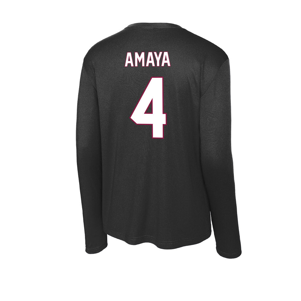 NMSU - NCAA Softball : Karyme Amaya - Activewear Long Sleeve T-Shirt-1