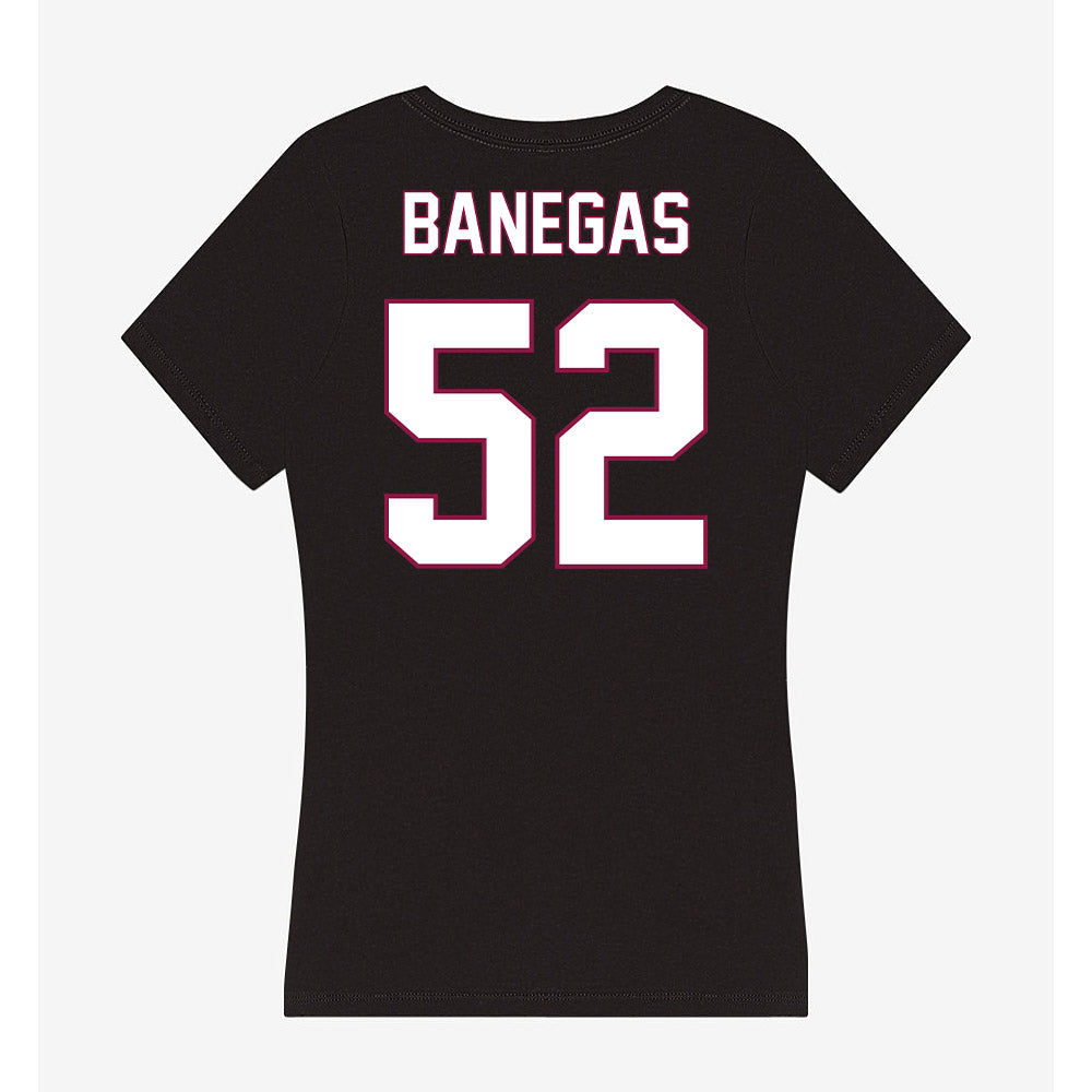 NMSU - NCAA Football : Joey Banegas - Women's V-Neck T-Shirt-1