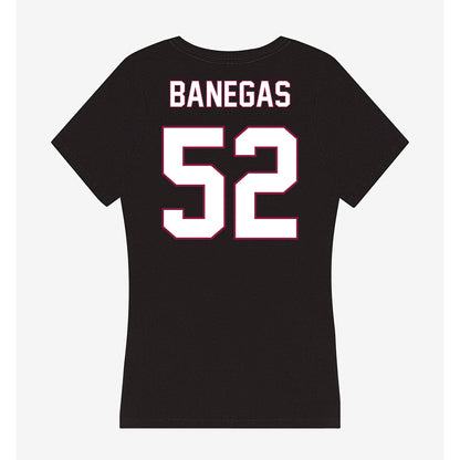 NMSU - NCAA Football : Joey Banegas - Women's V-Neck T-Shirt-1