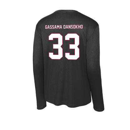 NMSU - NCAA Women's Basketball : Fanta Gassama Dansokho - Activewear Long Sleeve T-Shirt-1