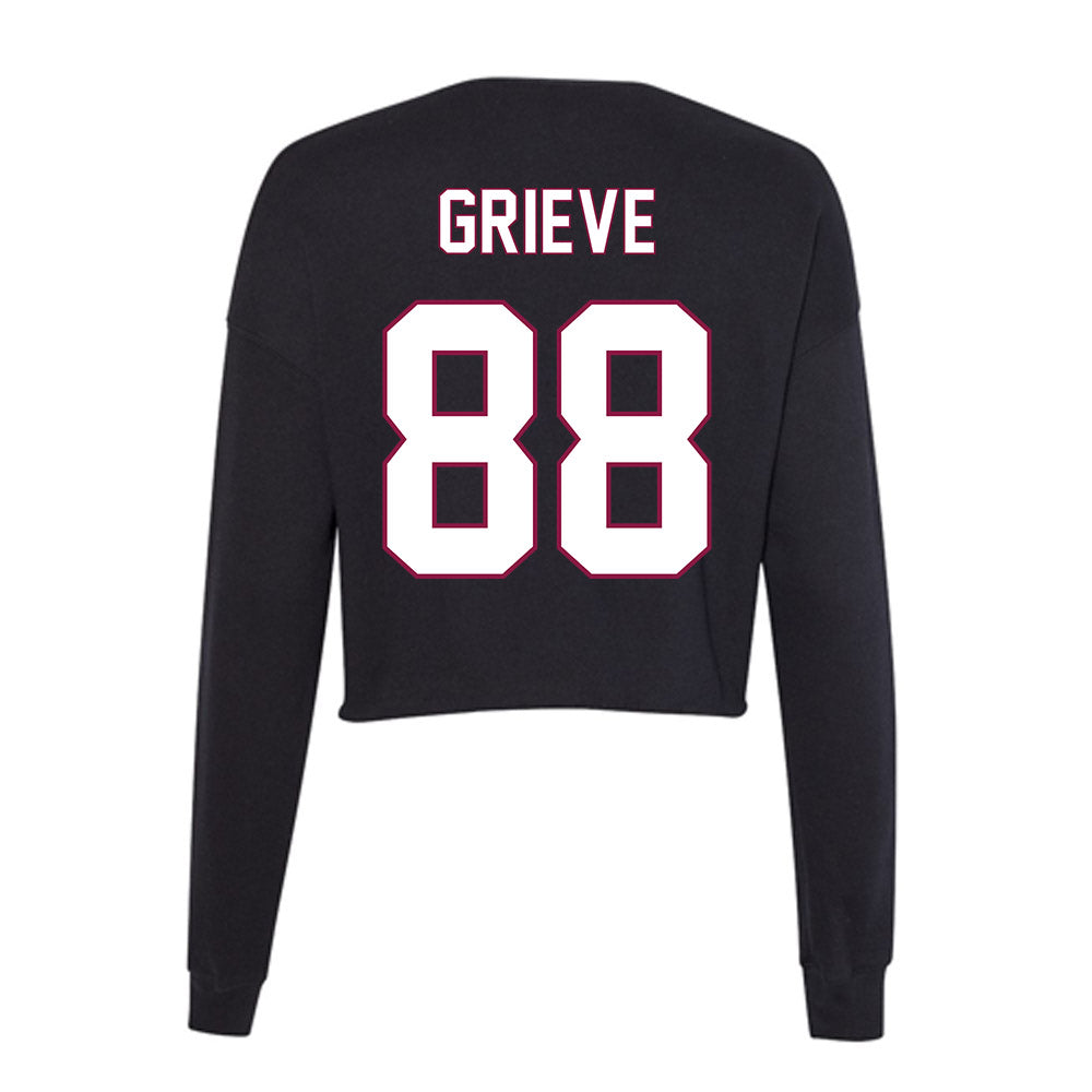 NMSU - NCAA Baseball : Bode Grieve - Women's Cropped Crew Fleece-1