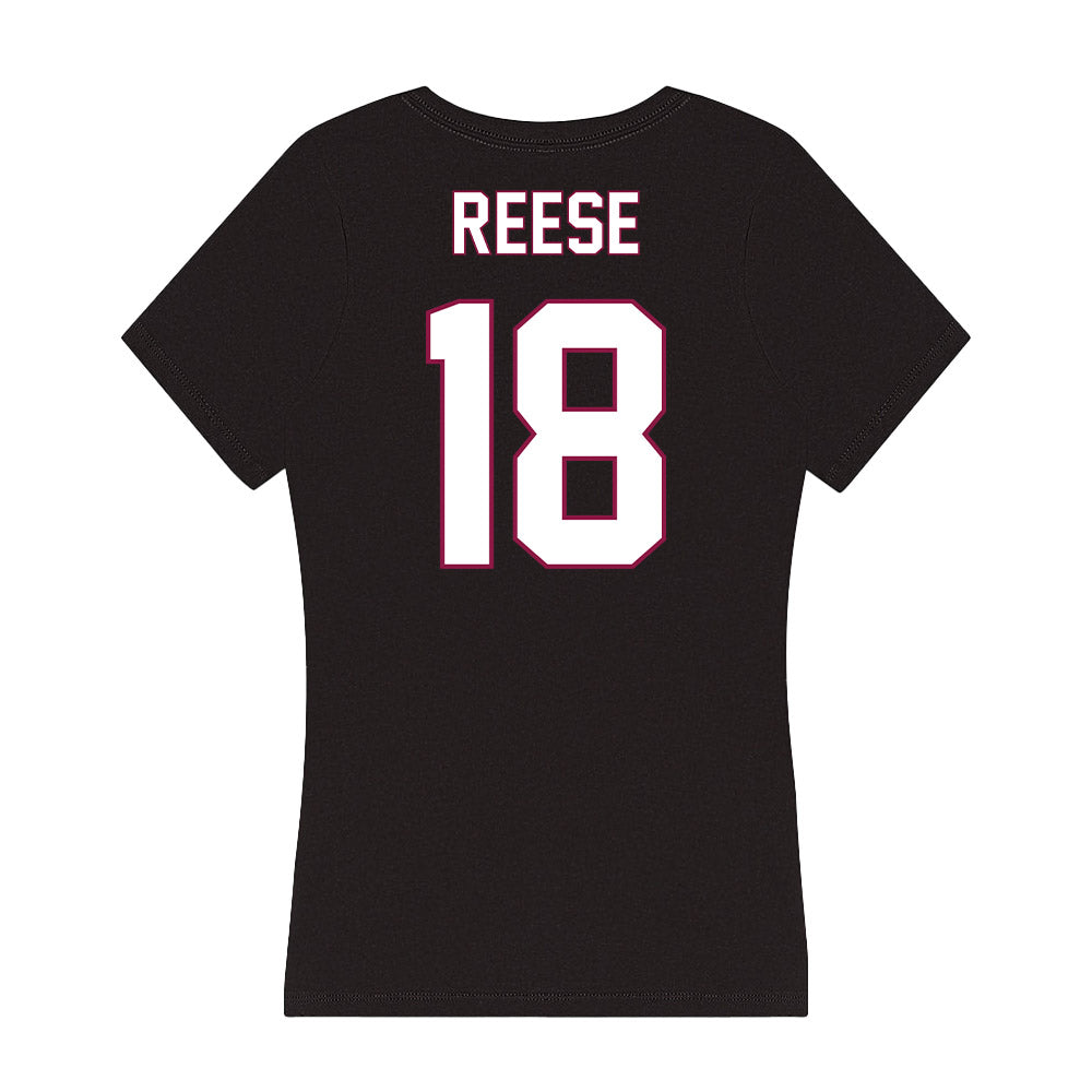 NMSU - NCAA Women's Volleyball : Nellie Reese - Women's V-Neck T-Shirt-1