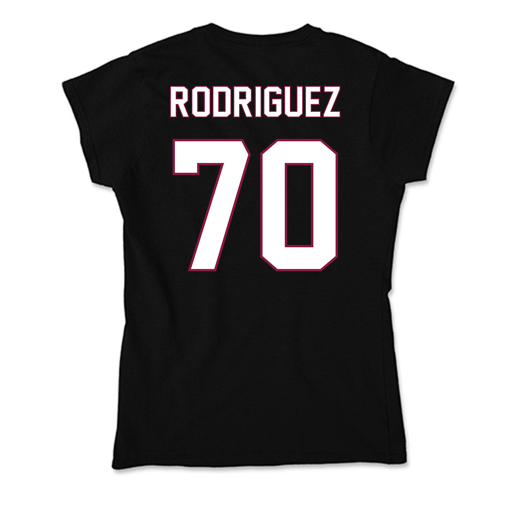 NMSU - NCAA Football : Mateo Rodriguez - Soft Style Women’s T-Shirt-1