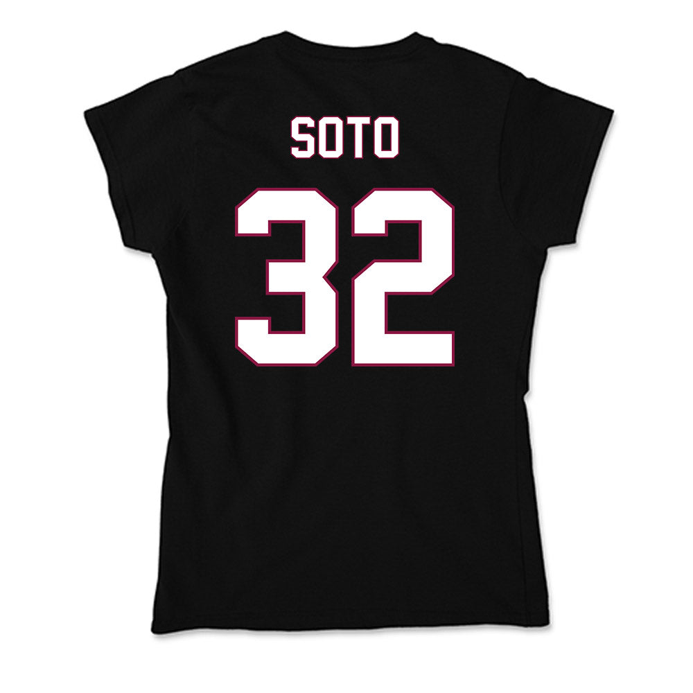 NMSU - NCAA Baseball : Saul Soto - Soft Style Women’s T-Shirt-1