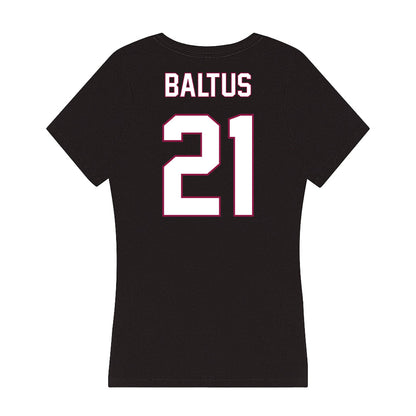 NMSU - NCAA Baseball : Brady Baltus - Women's V-Neck T-Shirt-1