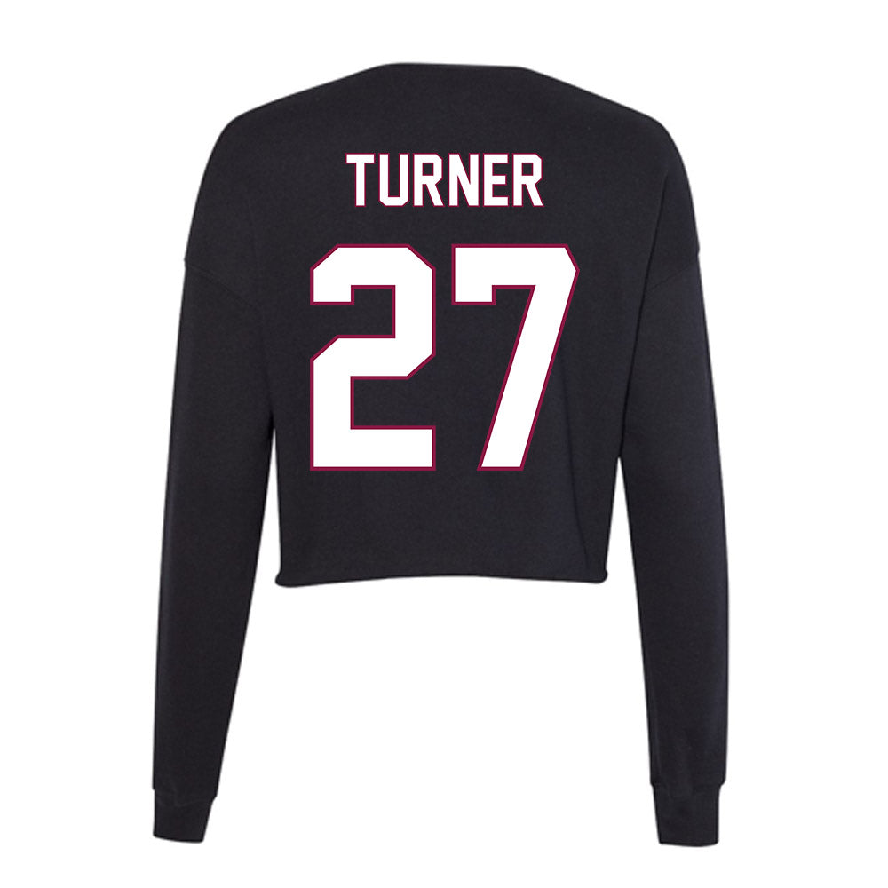 NMSU - NCAA Baseball : Jack Turner - Women's Cropped Crew Fleece-1