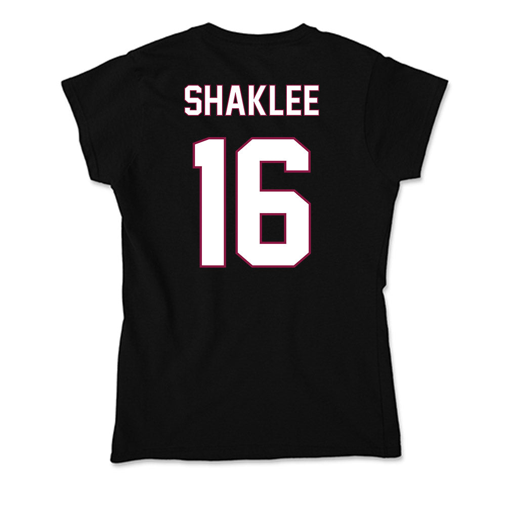 NMSU - NCAA Women's Soccer : Janae Shaklee - Soft Style Women’s T-Shirt-1