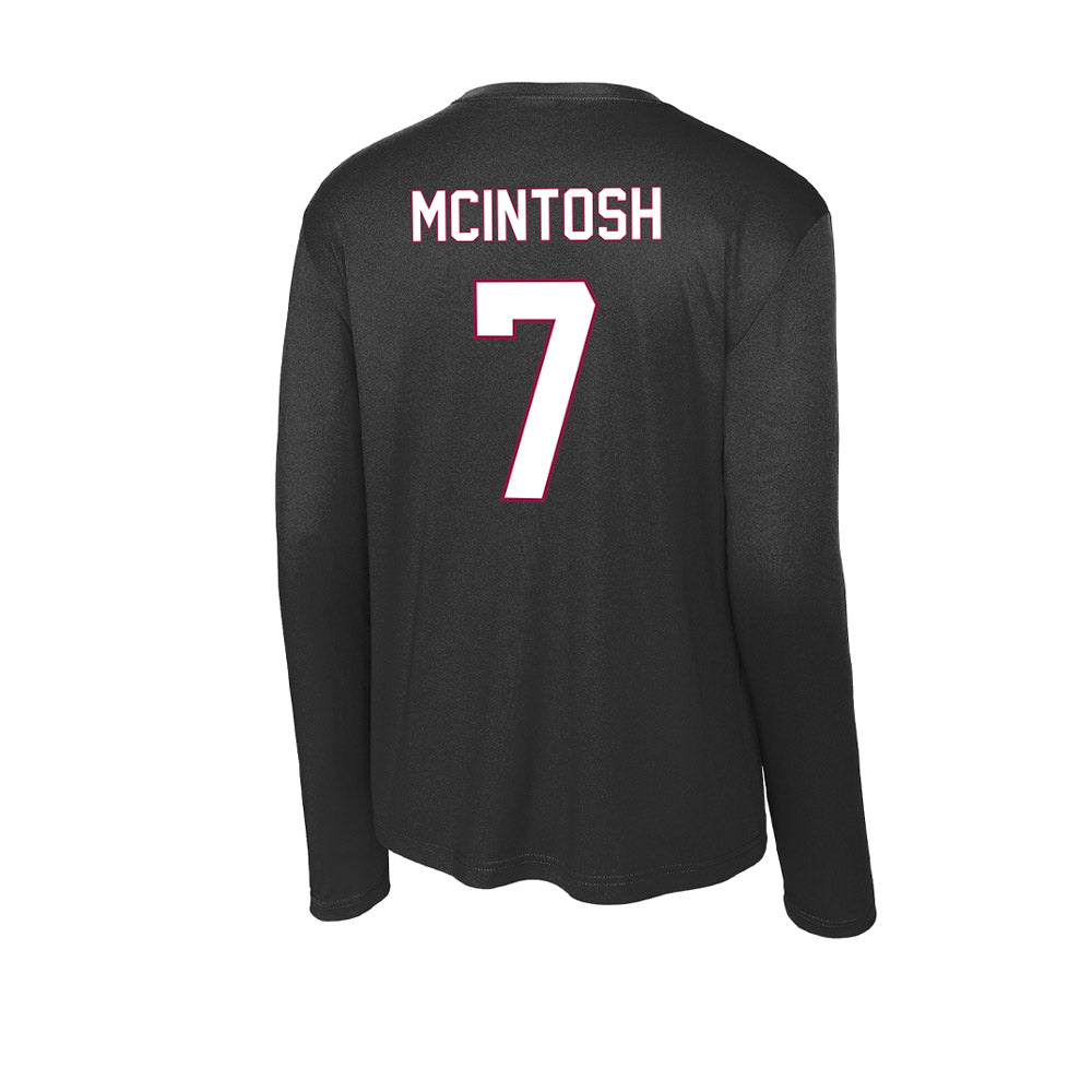 NMSU - NCAA Women's Volleyball : Sidney McIntosh - Activewear Long Sleeve T-Shirt-1