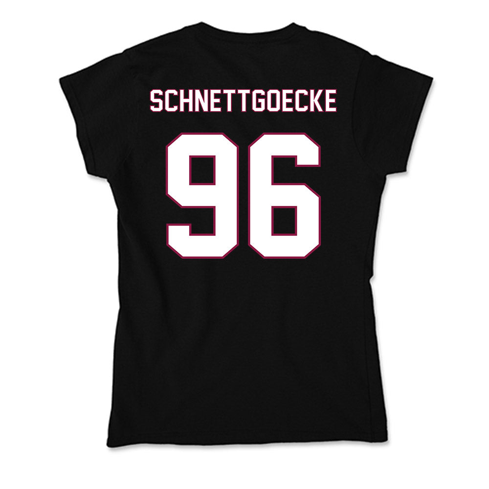 NMSU - NCAA Football : Cole Schnettgoecke - Soft Style Women’s T-Shirt-1