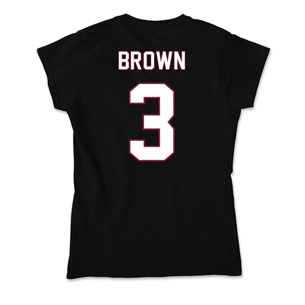 NMSU - NCAA Football : Shawn Brown - Soft Style Women’s T-Shirt-1