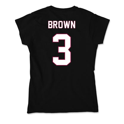 NMSU - NCAA Football : Shawn Brown - Soft Style Women’s T-Shirt-1