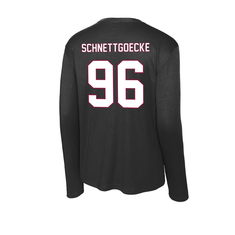 NMSU - NCAA Football : Cole Schnettgoecke - Activewear Long Sleeve T-Shirt-1