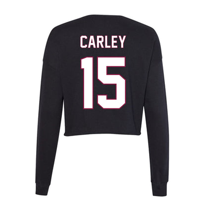 NMSU - NCAA Softball : Riley Carley - Women's Cropped Crew Fleece-1