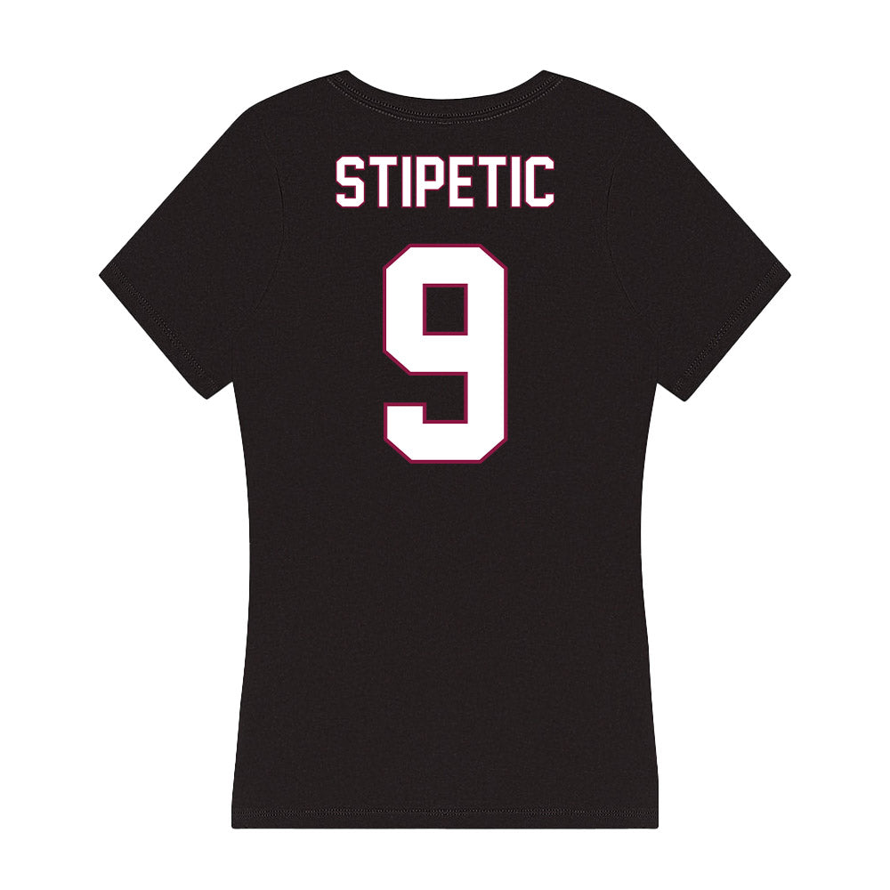 NMSU - NCAA Men's Tennis : Roko Stipetic - Women's V-Neck T-Shirt-1