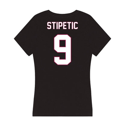 NMSU - NCAA Men's Tennis : Roko Stipetic - Women's V-Neck T-Shirt-1