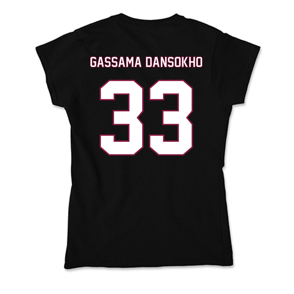 NMSU - NCAA Women's Basketball : Fanta Gassama Dansokho - Soft Style Women’s T-Shirt-1