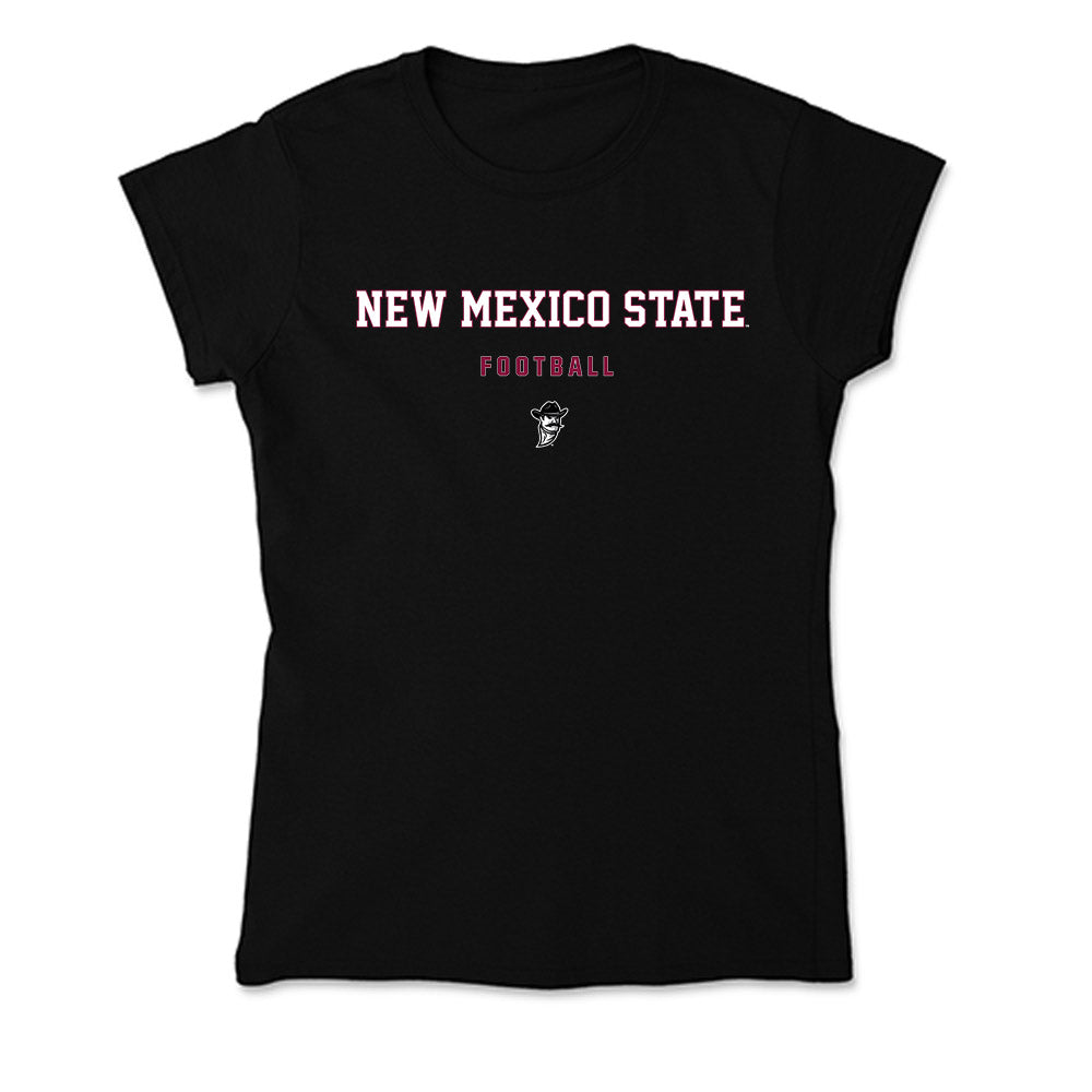 NMSU - NCAA Football : Shamarr Jackson - Soft Style Women’s T-Shirt-0