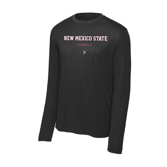 NMSU - NCAA Baseball : Matthew Yarc - Activewear Long Sleeve T-Shirt-0