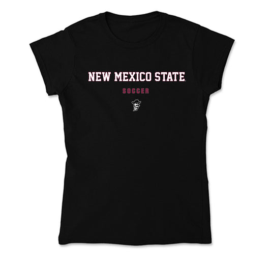 NMSU - NCAA Women's Soccer : Marlee Cavitt - Soft Style Women’s T-Shirt-0