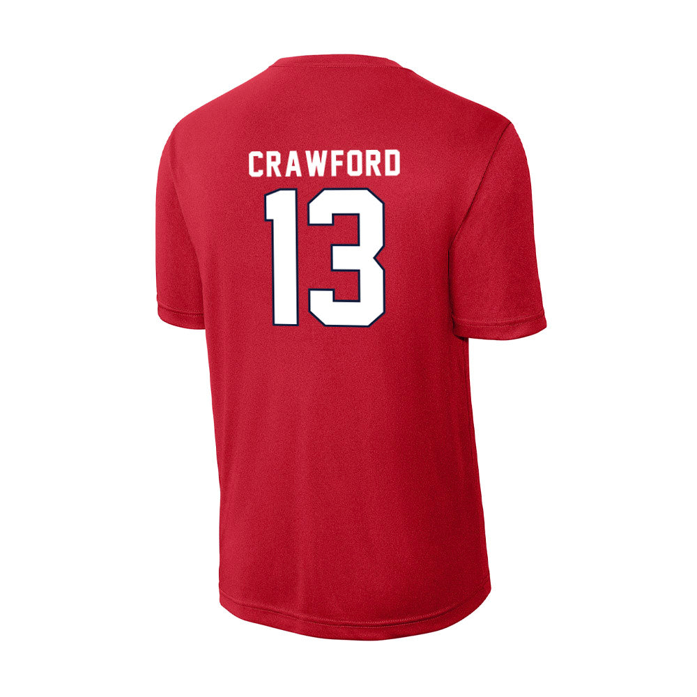 Liberty - NCAA Football : D'Wayne Crawford - Activewear T-Shirt-1