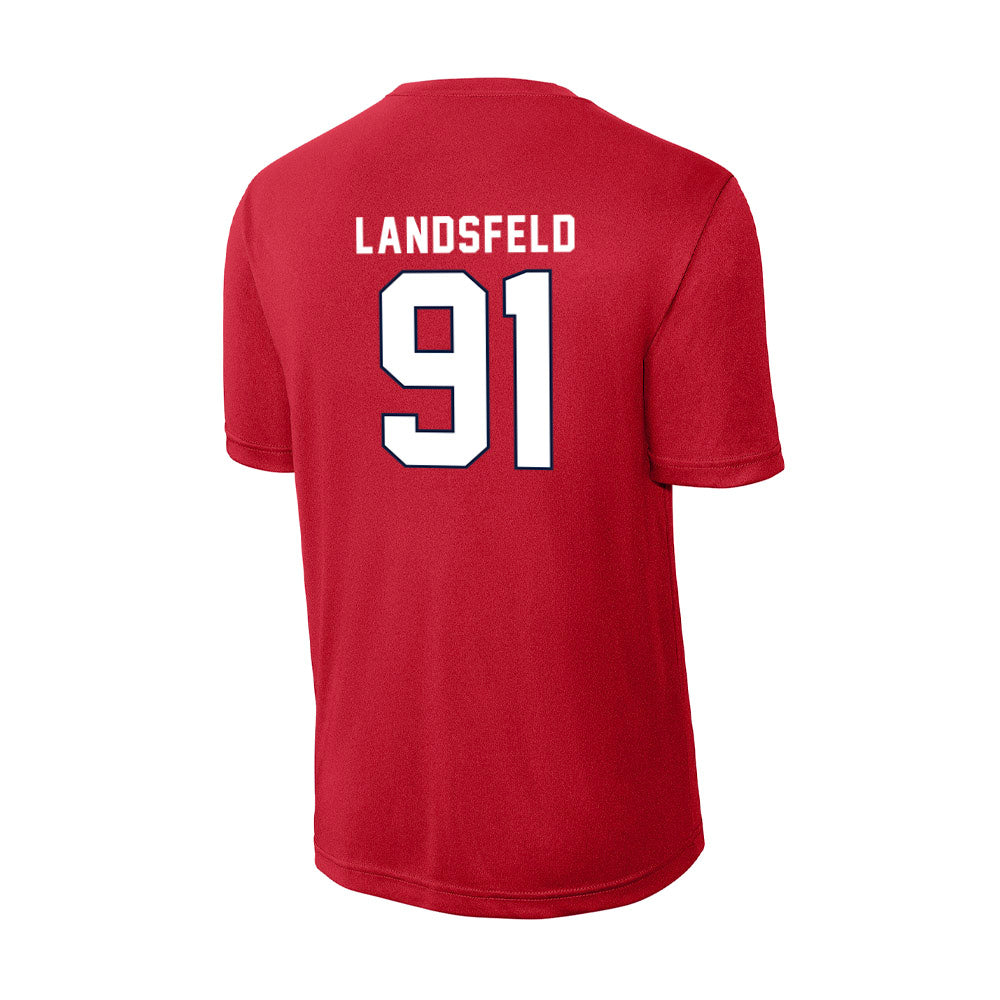 Liberty - NCAA Football : Marius Landsfeld - Activewear T-Shirt-1